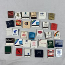 Vintage Matchbook Vignette Lot Of 30+ Hotel Motel Restaurant Travel Advertising