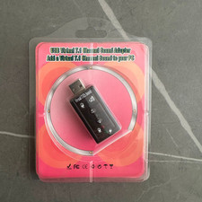 USB Virtual 7.1 Channel Sound Adapter