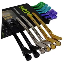 12 Pcs Metal duckbill clips Hair clips for styling Dividing duck bill clips 6 