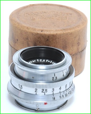Schneider for Exakta Xenar 2.8/50mm lens heavy version