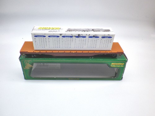Mehano H0 T115 / 35757 US Flachwagen Container Kalender 2004 Hudson clm29 | Zustand: Gebraucht