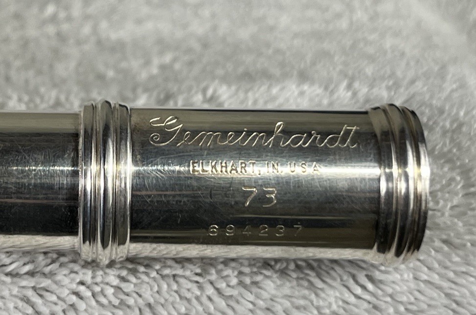 Gemeinhardt 73 Open-Hole Intermediate Flute Silver Plated with