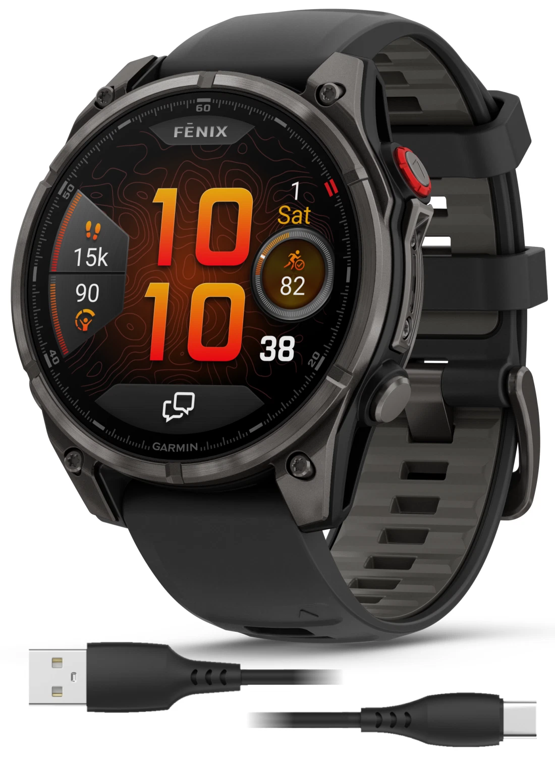 Garmin Fenix 8 Pro 51mm AMOLED Sapphire Premium Multisport GPS