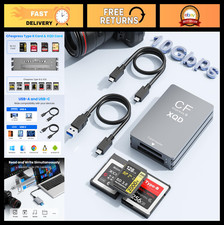 High-Speed CFexpress Type B/XQD/SD Card Reader - 10Gbps USB 3.2 Gen2, USB-C  US