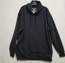 Refrigiwear Men's Hoodie Black Size 2XL Pullover Heavy Lined Work Model 0486R