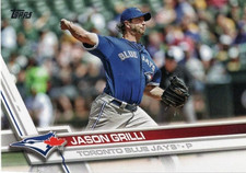 2017  TOPPS SERIES 1  JASON GRILLI  #90