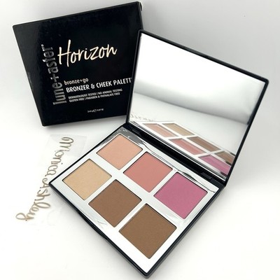 LUNE + ASTER Bronzer & Cheek Palette Horizon Blush, Bronzer, Illuminator NIB