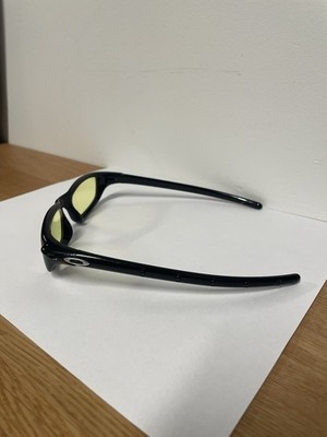 Oakley Four Gloss Black High Intensity Blue Yellow Lenses