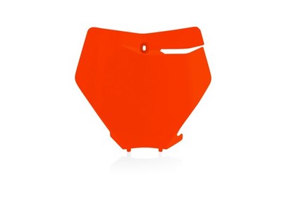 Acerbis Front Number Plate-16 Orange 19-22 KTM 125-450 XC/ SX/ SX-F/ XC-F/XC-tpi