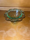 Vintage Anchor Hocking Old Colony Open Lace Depression Glass Mayo Bowl/Compote