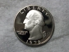1978 S Washington Quarter Clad Proof 
