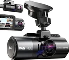 Vantrue N4 3 Channel 4K Dash Cam Front Rear Inside IR Night Vision Parking Mode