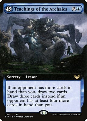 Teachings of the Archaics NonFoil Strixhaven: School of Mages 299 NM MTG