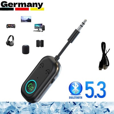 Bluetooth 5.3 2in1 Audio Adapter Sender & Empfänger für TV, PC, Kopfhörer, Musik