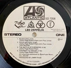 Led Zeppelin IV White Label Promo LP  Atlantic  SD-7208 Ultrasonic Cleaned 1971