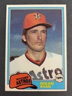 1981 Topps Nolan Ryan HOF Baseball Card #240 Houston Astros NRMT/MINT High Grade