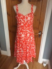 Dress by Joe Browns Size 14 Red Floral NWT **SALE**