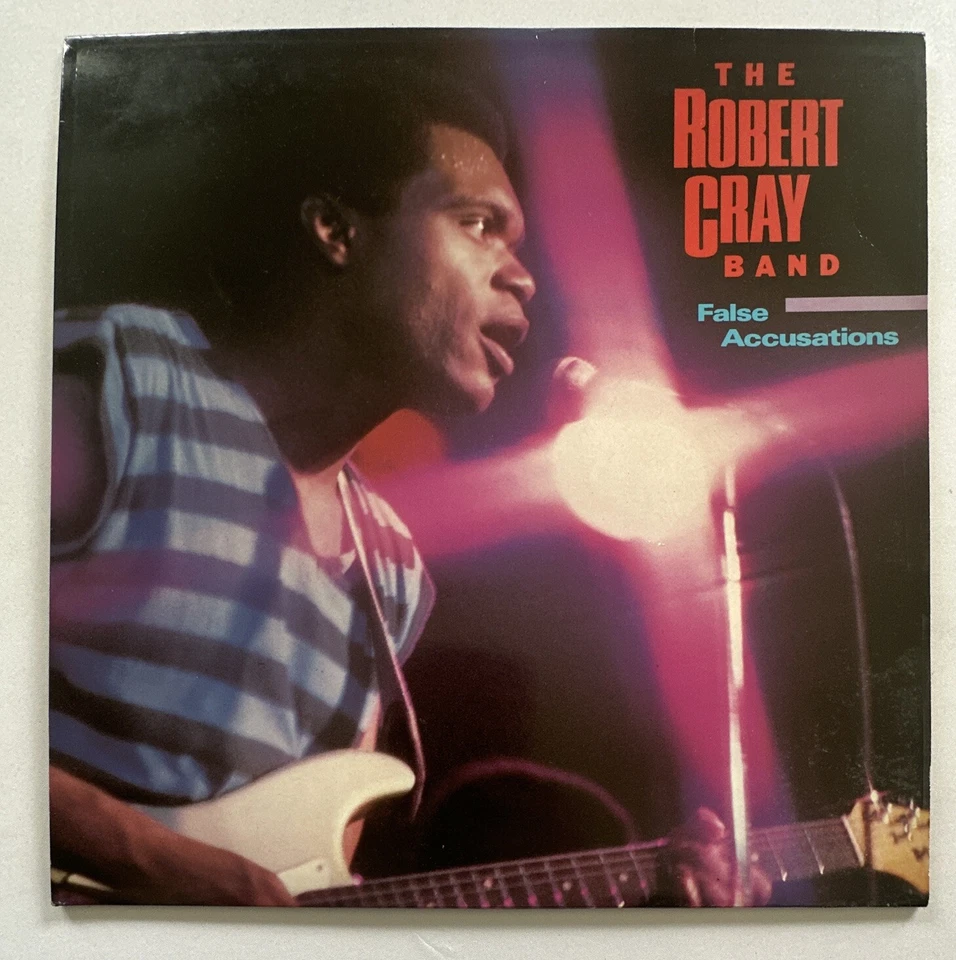 The Robert Cray Band  False Accusations  Vinyl LP Record Blues Ex / Vg+ - Image 2 of 4
