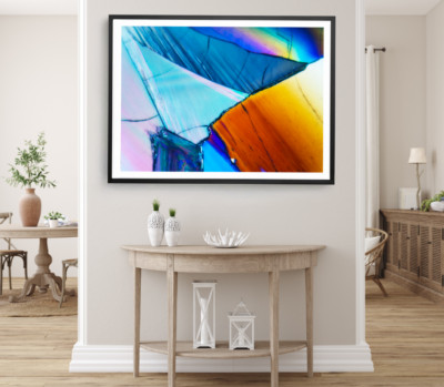 Colorfull Abstract Print, Watercolor Wall Art, Abstract Framed Vector Wall Art