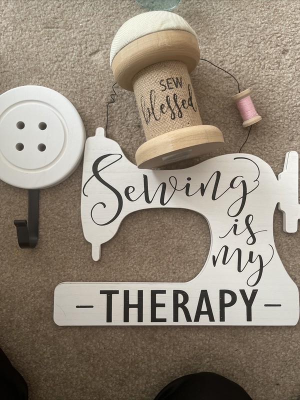 sewing room decor