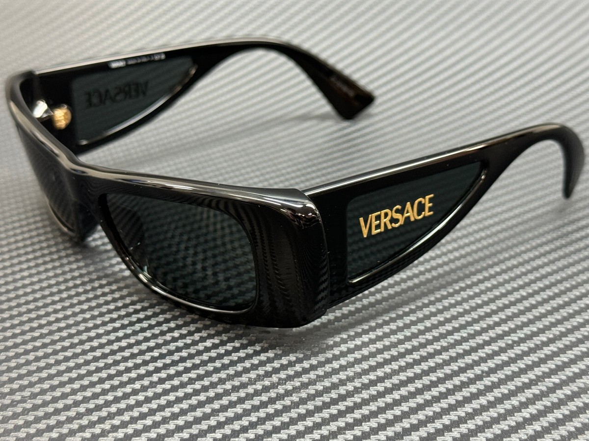 VERSACE VE4481 GB1 87 Black Grey Women display picture 2