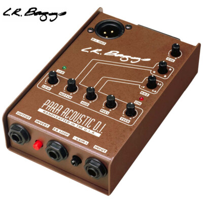 LR Baggs PARA Acoustic DI 5-Band EQ Aoucstic Guitar Preamp Direct
