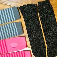 Dance ballet ballerina yoga sport sock toe socks leggings leg warmers girl