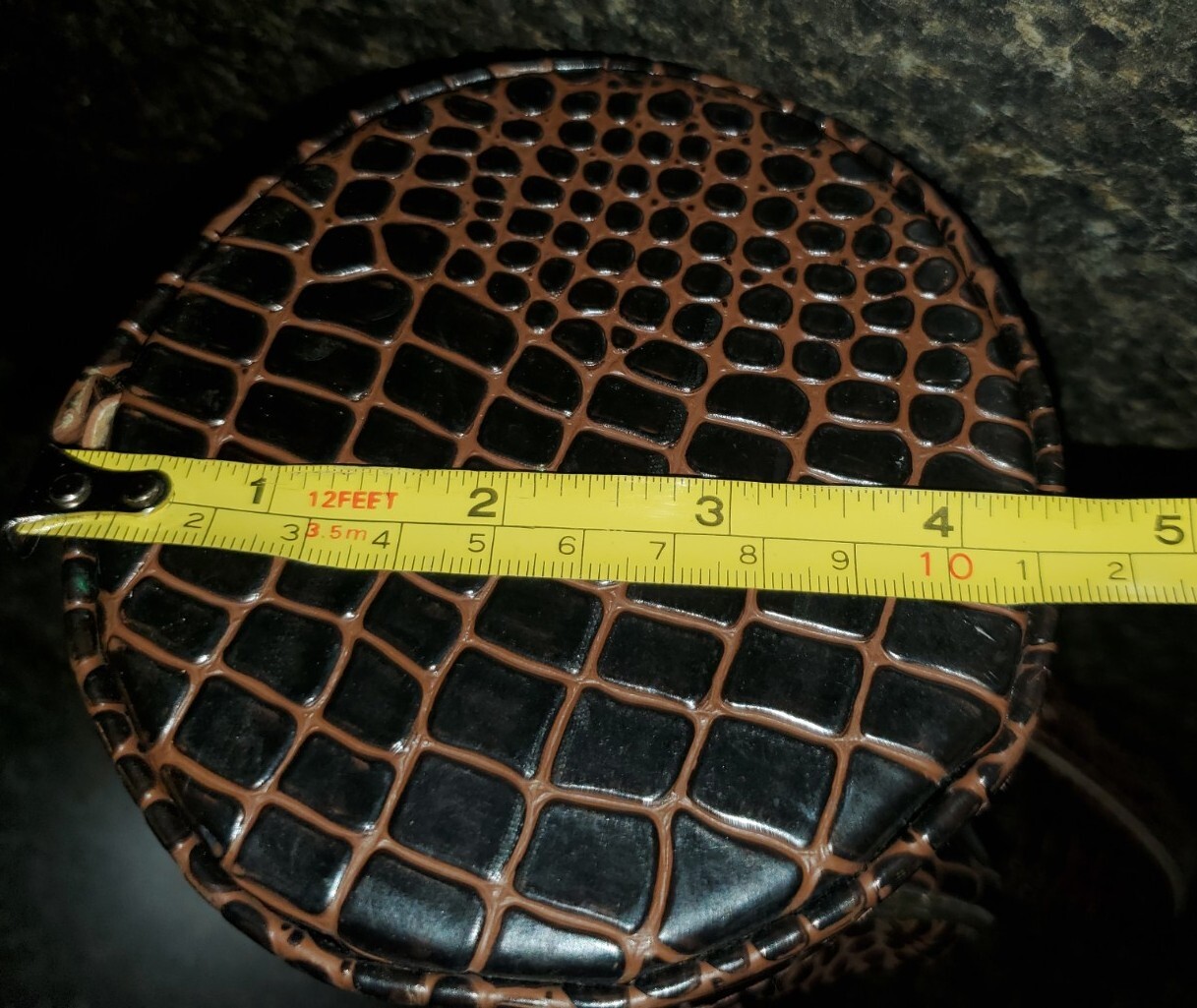 Miniature Golf Bag Caddy Handbag Novelty Bag Vintage Gem