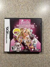 Barbie Groom and Glam Pups Nintendo DS Game Case Manual and Game Tested