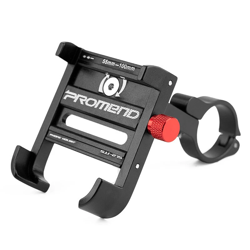 PROMEND Universal Bike Phone Holder Aluminum Alloy Bicycle Handlebar Mount Brack