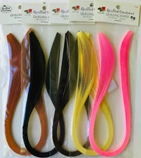 Quilled Creations Quilling Solid Color Paper Strips 1/8 inch 3mm 150/pack 