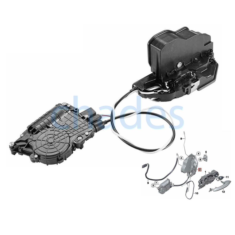Front Left Door Lock Latch Actuator 51217226197 For BMW F12 F13 