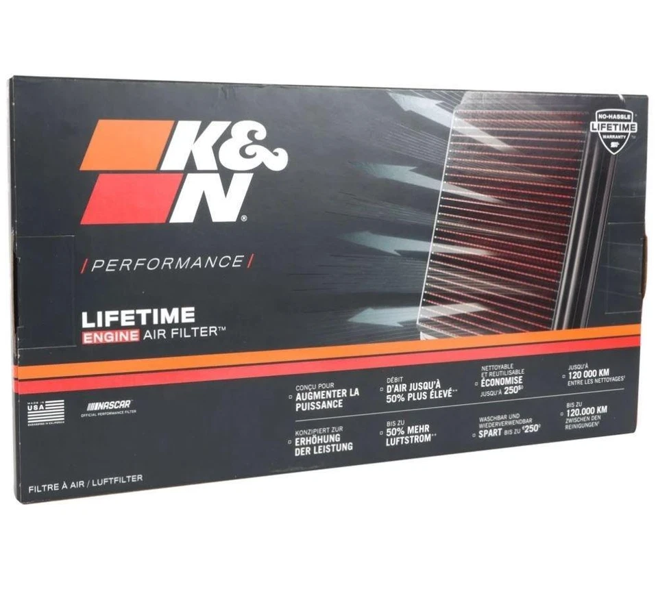 K&n Filtres à Air KA-6007 pour Kawasaki Zx - 6R 600 P 2007 - 2008 - Photo 2/2