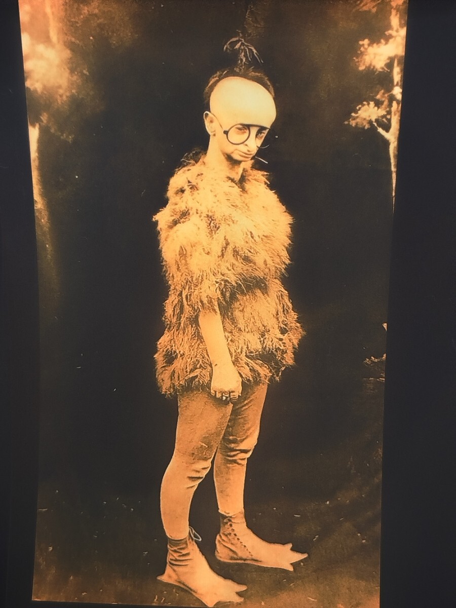 VINTAGE - NEGATIVE - Koo-Koo the Bird Girl - CIRCUS SHOW - HORROR