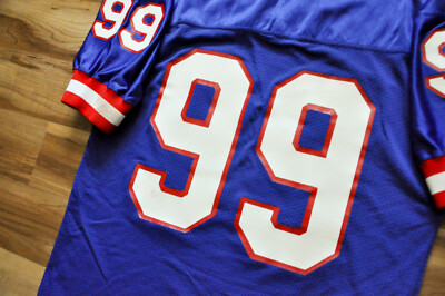 GIANTS ユニフォーム RUSSELL ATHLETIC 48 99 New York Giants Russell Jersey Authentic No Name Blue NFL Men