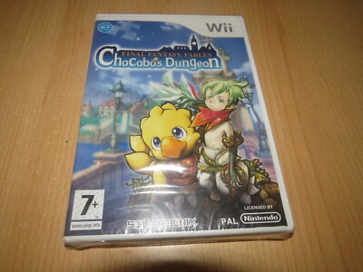 Final Fantasy Fables Chocobo's Dungeon Nintendo Wii UK PAL new sealed PAL