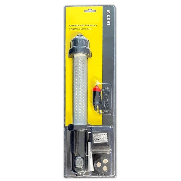 Akku Werkstattlampe Led Arbeitsleuchte Stablampe 2W 150Lm Werkstatt Handlampe-image