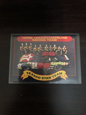 1992 Maxx Texaco Star Team Yates Texaco/Havoline Race Team #6