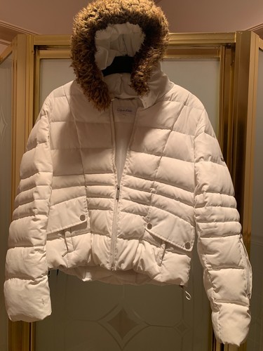 ck fluffy jacket