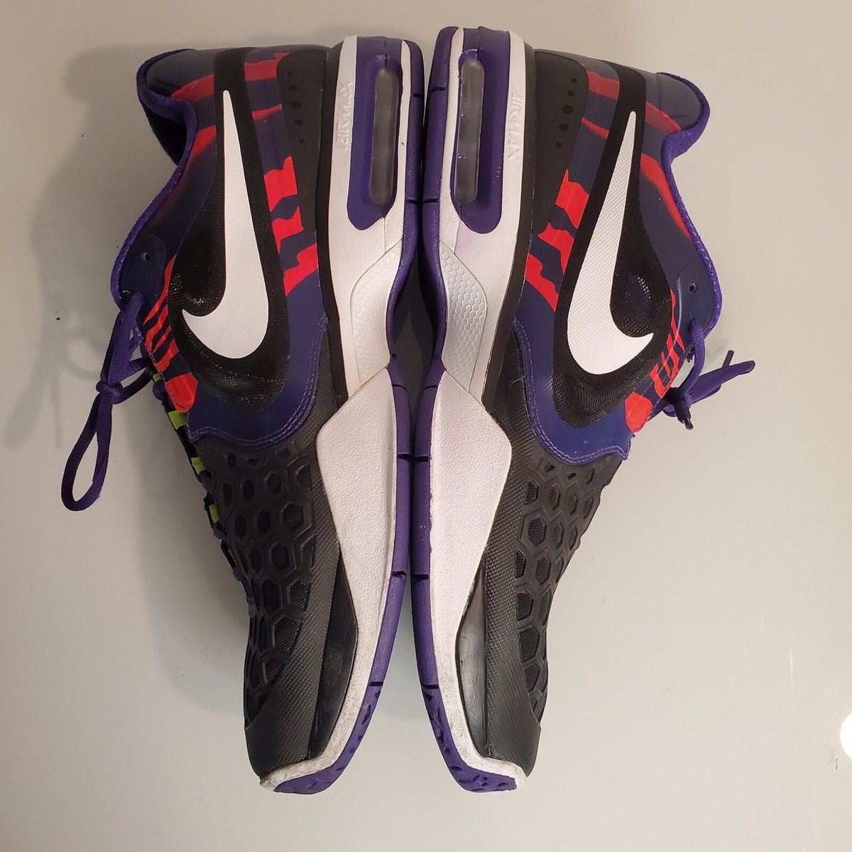 Nike テニスシューズ Air Max CourtBALLISTEC4.3 Nike Air Max CourtBallistec CB Purple 4.3 Tennis Shoes