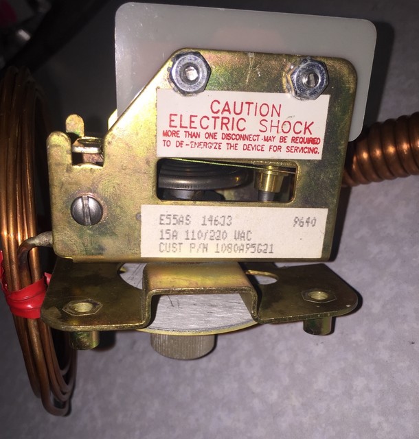 THERMO KING switch evaporator control E55AS14633 20˚80 F˚ 451580