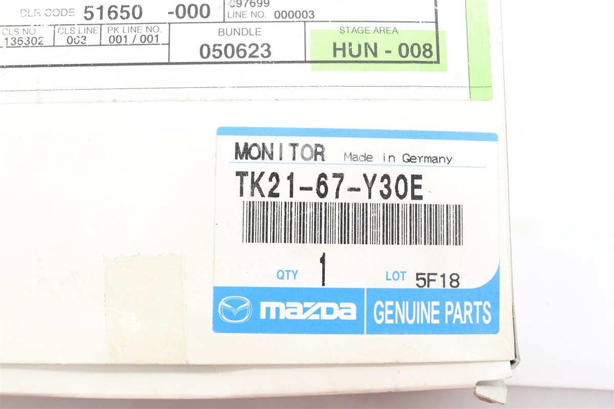 Mazda Cx-9 Blind Spot Alert Lane Change Module Part# TK2167Y30E