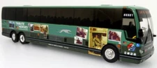 Iconic Replicas 1:87 Prevost X3-45 Coach: Greyhound Military Tribute