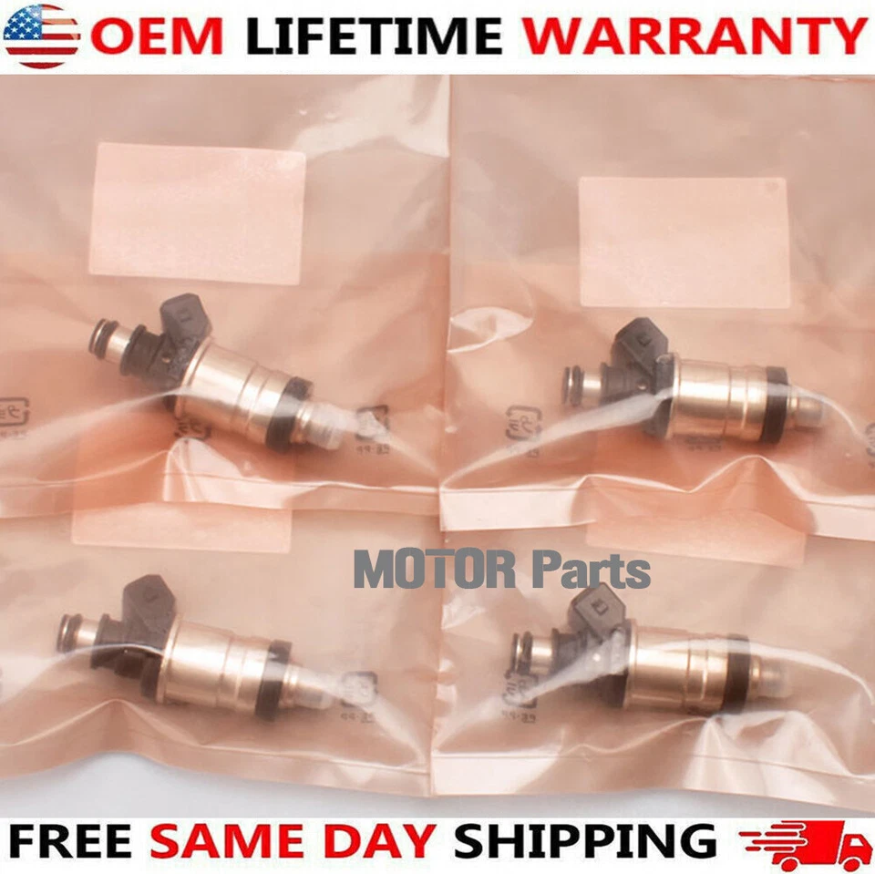 4PCS OEM NEW FUEL INJECTORS 06164-P0A-000 1.6L 1.8L 2.0L 2.1L 2.2L 2.3L USA - Image 2 of 4
