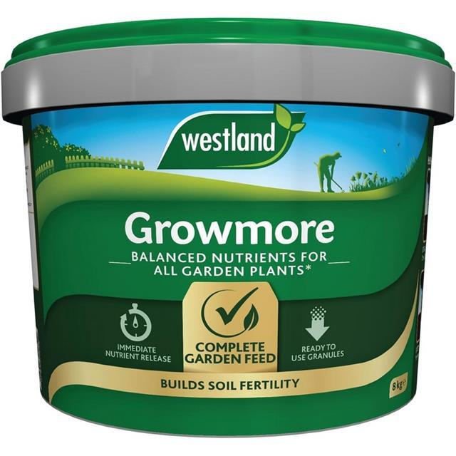 Westland Growmore For Garden Plants Tub - 8kg