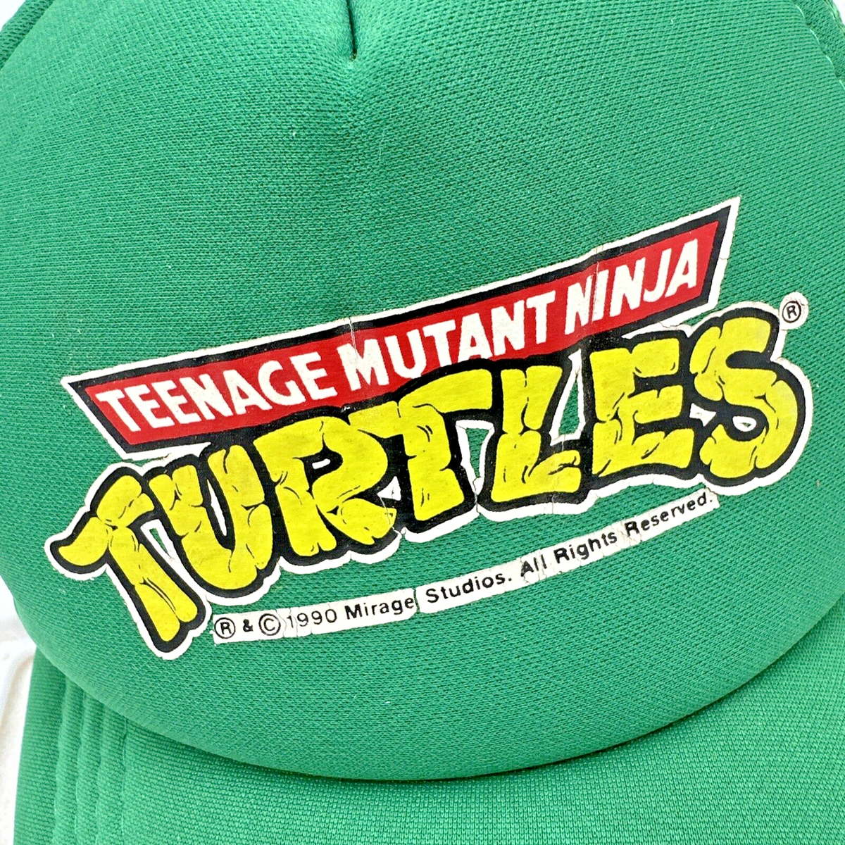 TMNT Teenage Mutant Ninja Turtles Cap Mesh Back Adjustable Vintage