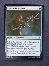 Rosethorn Halberd Foil - Mtg Magic Cards #WV
