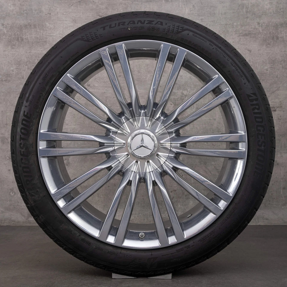 Original Maybach Mercedes Benz S-Klasse Felgen 20 Zoll W223 Z223 Sommerräder - Bild 3 von 4