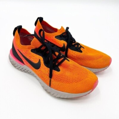 Nike Epic React Flyknit Orange 7Y
