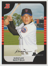 2005 Bowman Baseball #51 Kazuo Matsui - New York Mets